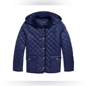 Polo Ralph Lauren Big Girls Long Sleeves Water-Resistant Barn Jacket